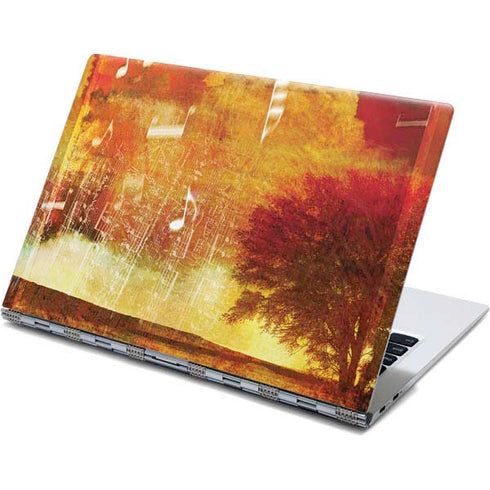 Falling Notes Yoga 910 2-in-1 14in Touch-Screen Skin